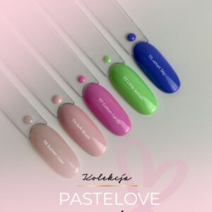 ZESTAW LAKIERÓW HYBRYDOWYCH 4+1 GRATIS KOLEKCJA PASTELOVE