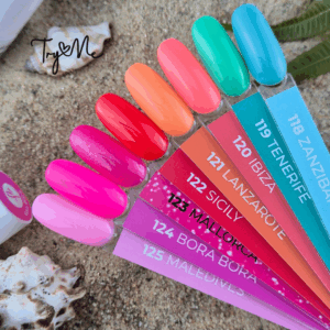 Zestaw Kolekcji Lakierów hybrydowych Love Paradise 7+1