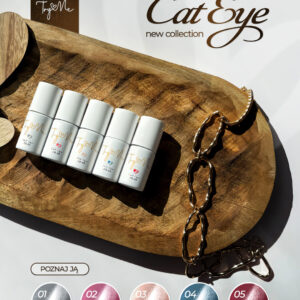 KOLEKCJA LAKIERÓW CAT EYE 4+1