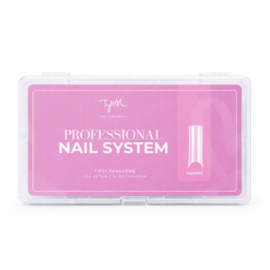 TIPSY TUNELOWE SQUARE CLEAR DO PRZEDŁUŻANIA PAZNOKCI 350SZT