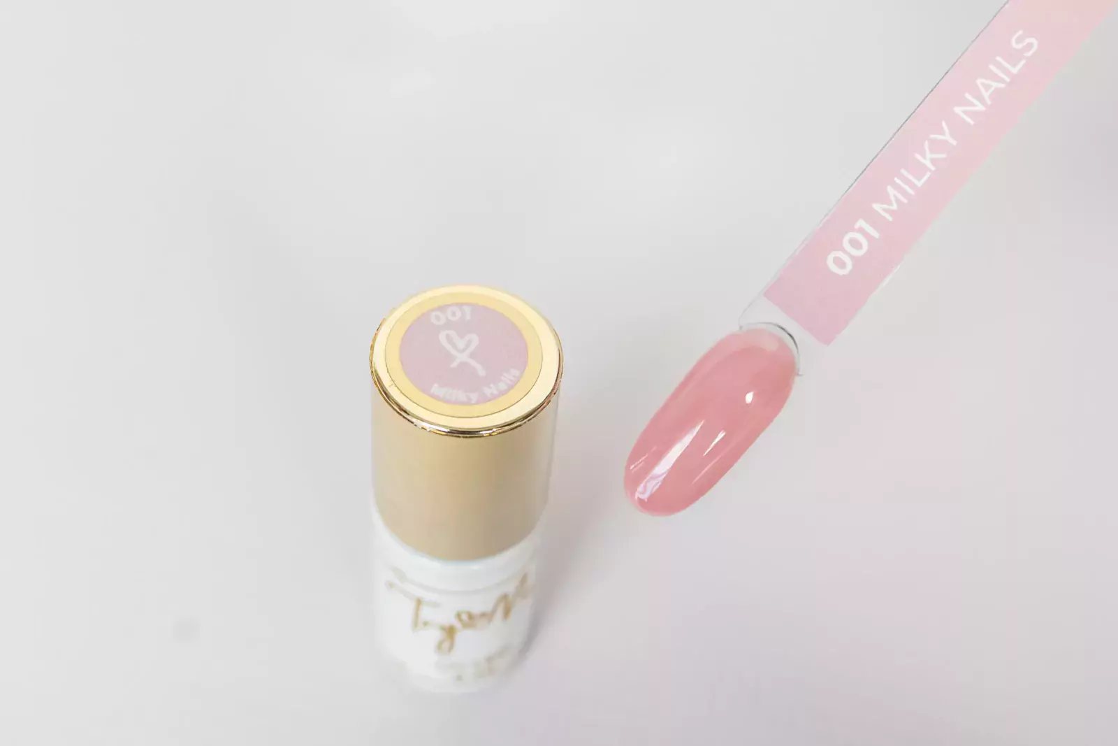 Lakier Hybrydowy TryLoveMe Milky Nails 001 - obrazek 8