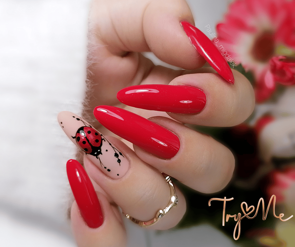 Lakier Hybrydowy TryLoveMe Raspeberry Delight 035 - obrazek 3