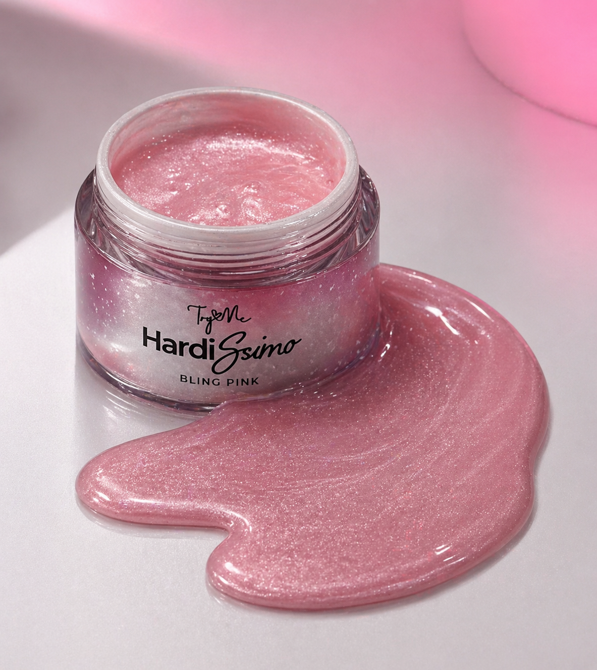 ŻEL TRYLOVEME HARDISIMO BLING PINK 50 ML