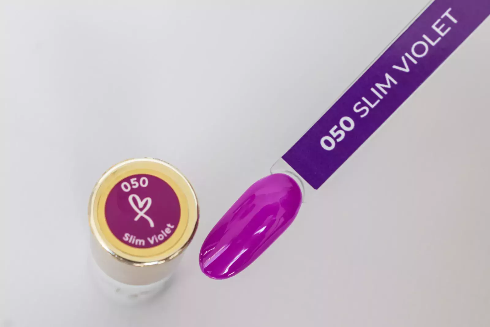 Lakier Hybrydowy TryLoveMe SLIM Violet 050 - obrazek 2