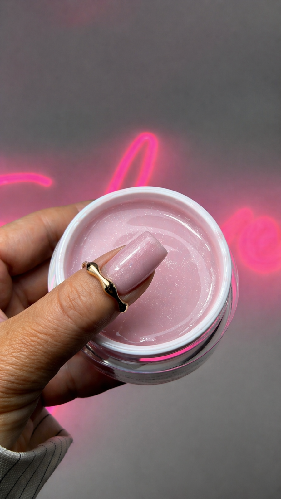 ŻEL TRYLOVEME HARDISIMO BLING PINK 50 ML - obrazek 2