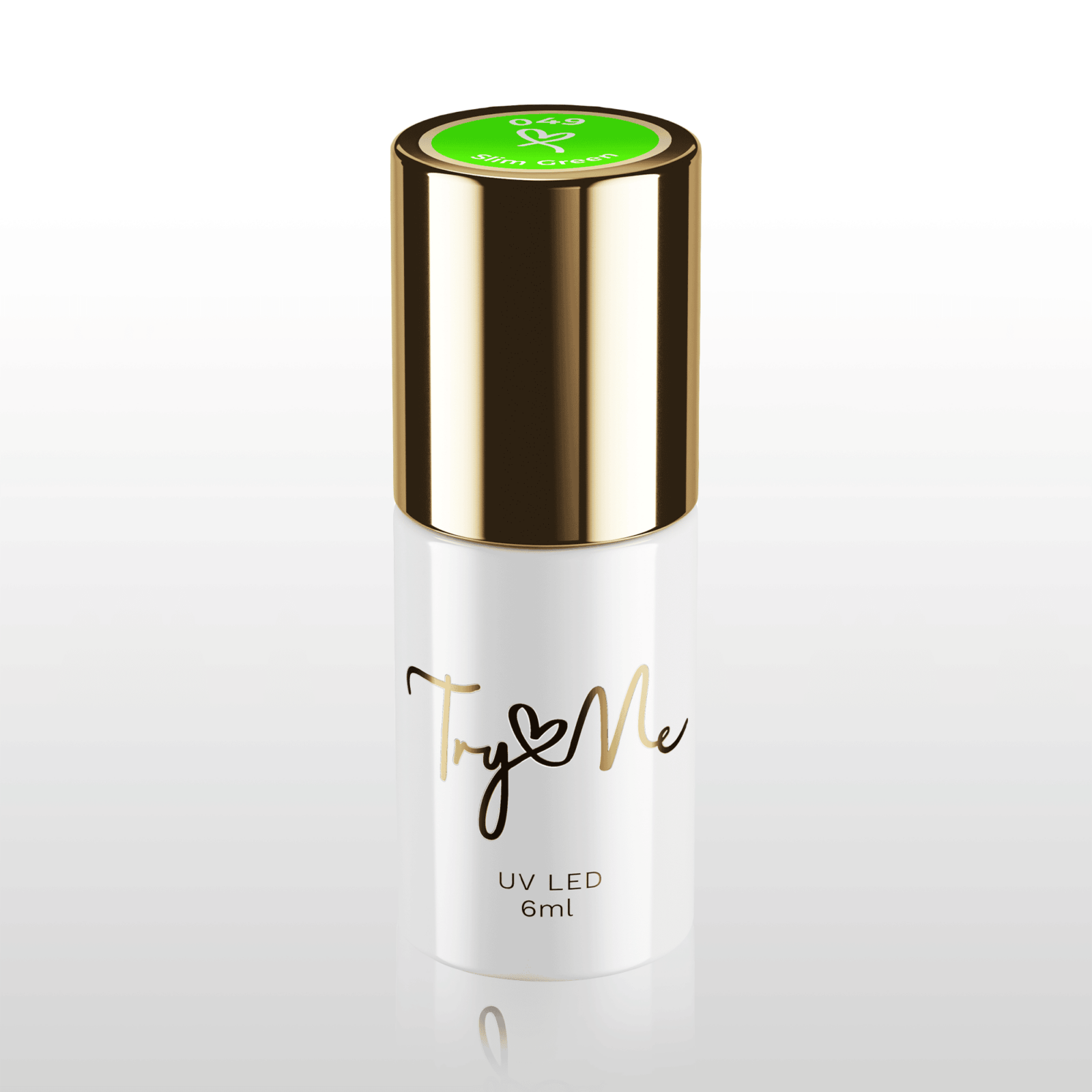 Lakier Hybrydowy TryLoveMe SLIM Green 049 - obrazek 2
