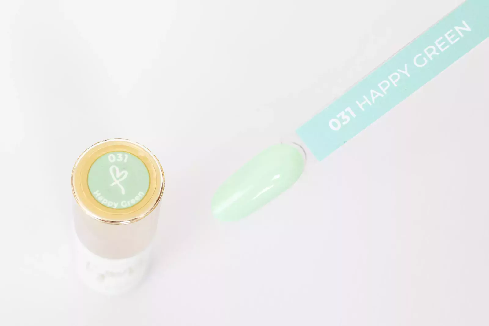 Lakier Hybrydowy TryLoveMe Happy Green 031 - obrazek 5