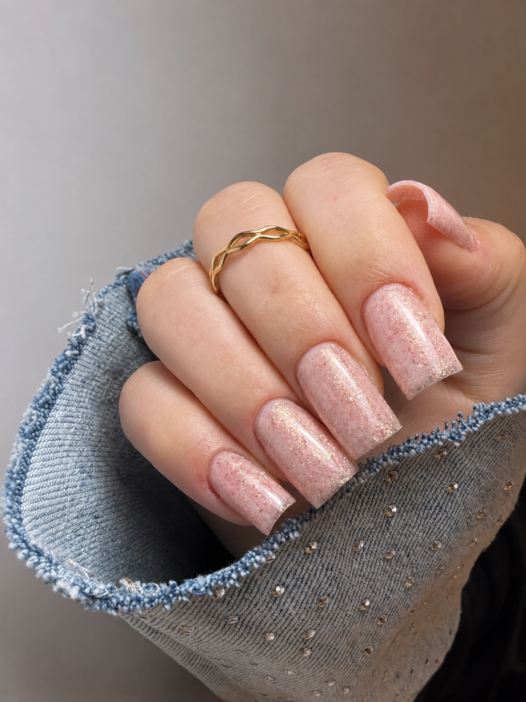 ŻEL BUDUJĄCY TIXO GLITTER 50ML - obrazek 2
