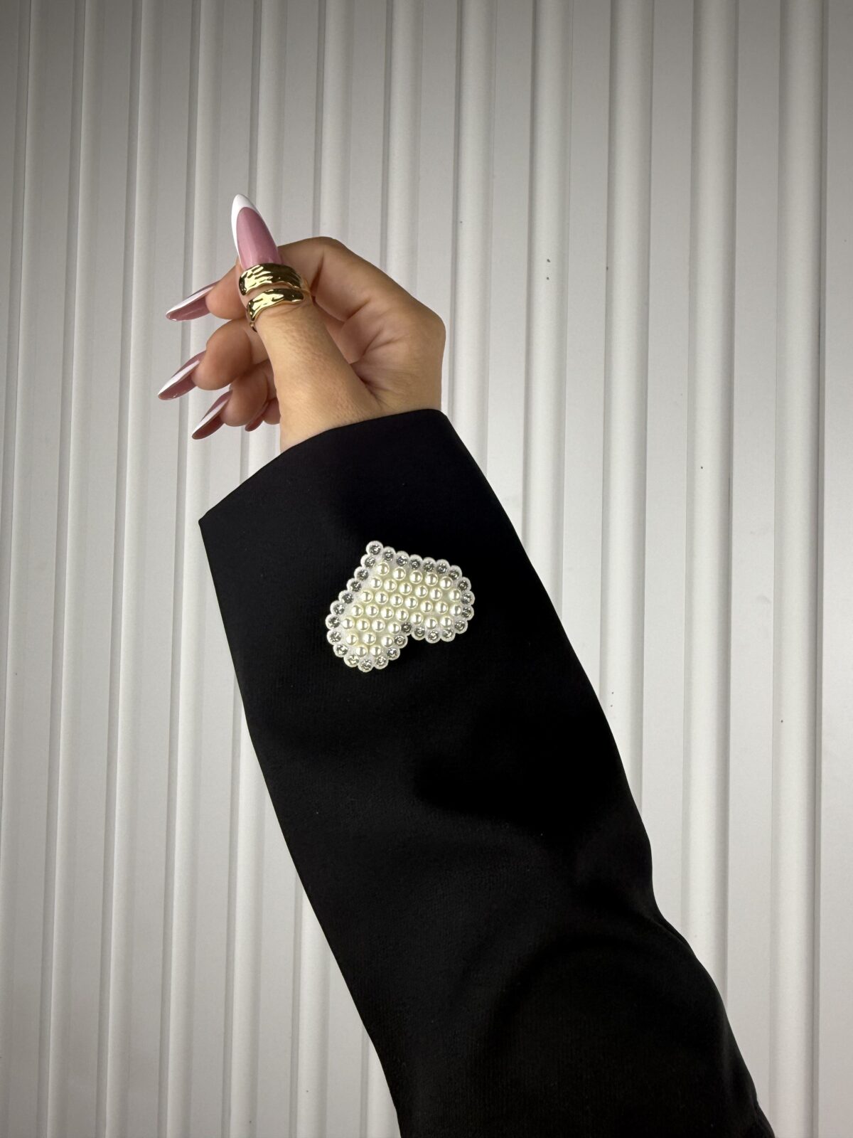 Rękaw do zdjęć paznokci – elegancja w każdym kadrze Charms Black - obrazek 4