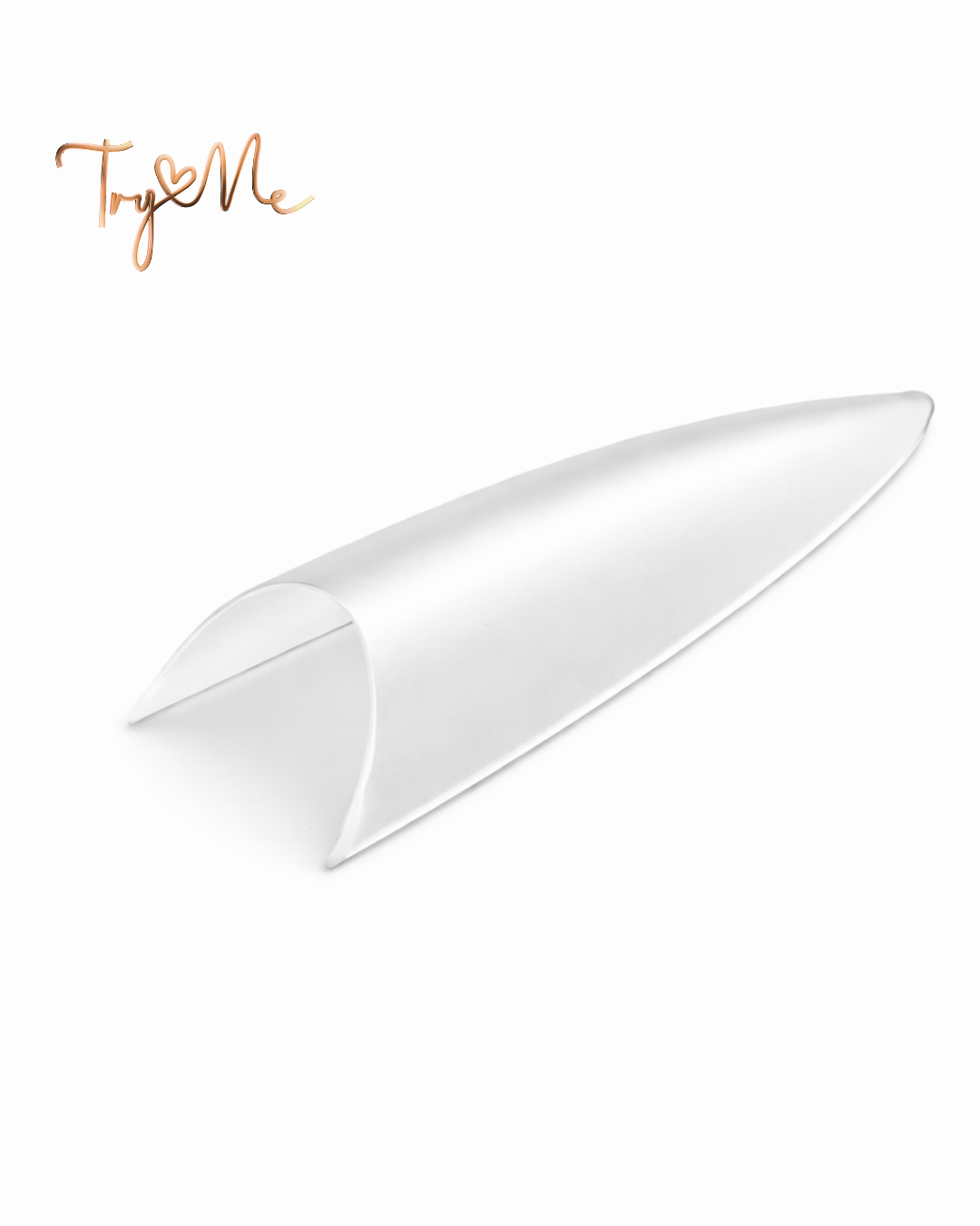 TIPSY TUNELOWE STILETTO CLEAR DO PRZEDŁUŻANIA PAZNOKCI 360SZT - obrazek 3
