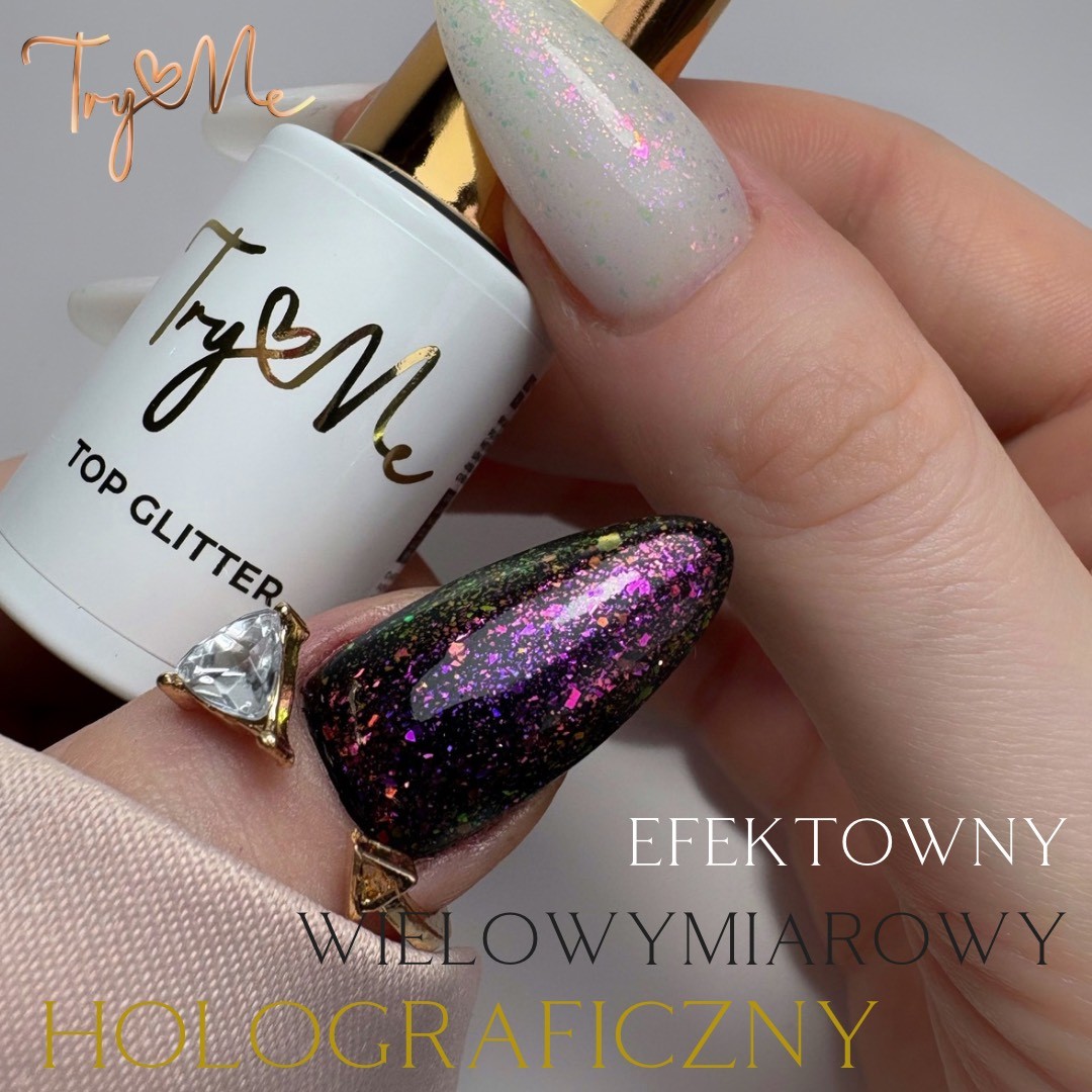 TOP GLITTER TryLoveMe 6ml - obrazek 2
